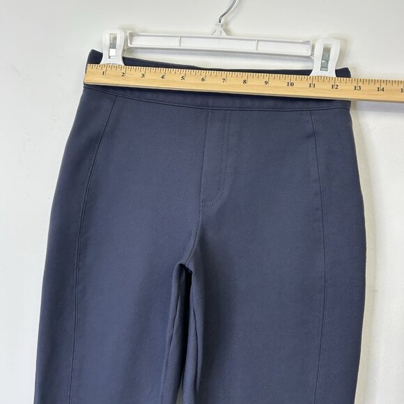 Spanx Ponte Perfect Pants Womens Size Small Navy Pull On Ankle - Picture 5 of 9